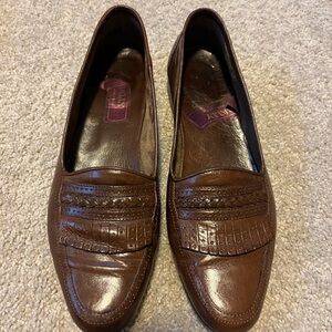 Bally Vintage Leather Loafers